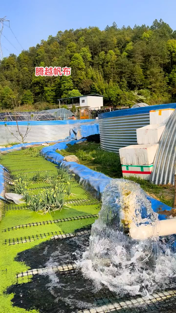 循环水帆布水池鱼池怎么操作