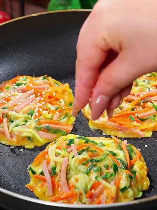 蔬菜饼 早餐饼