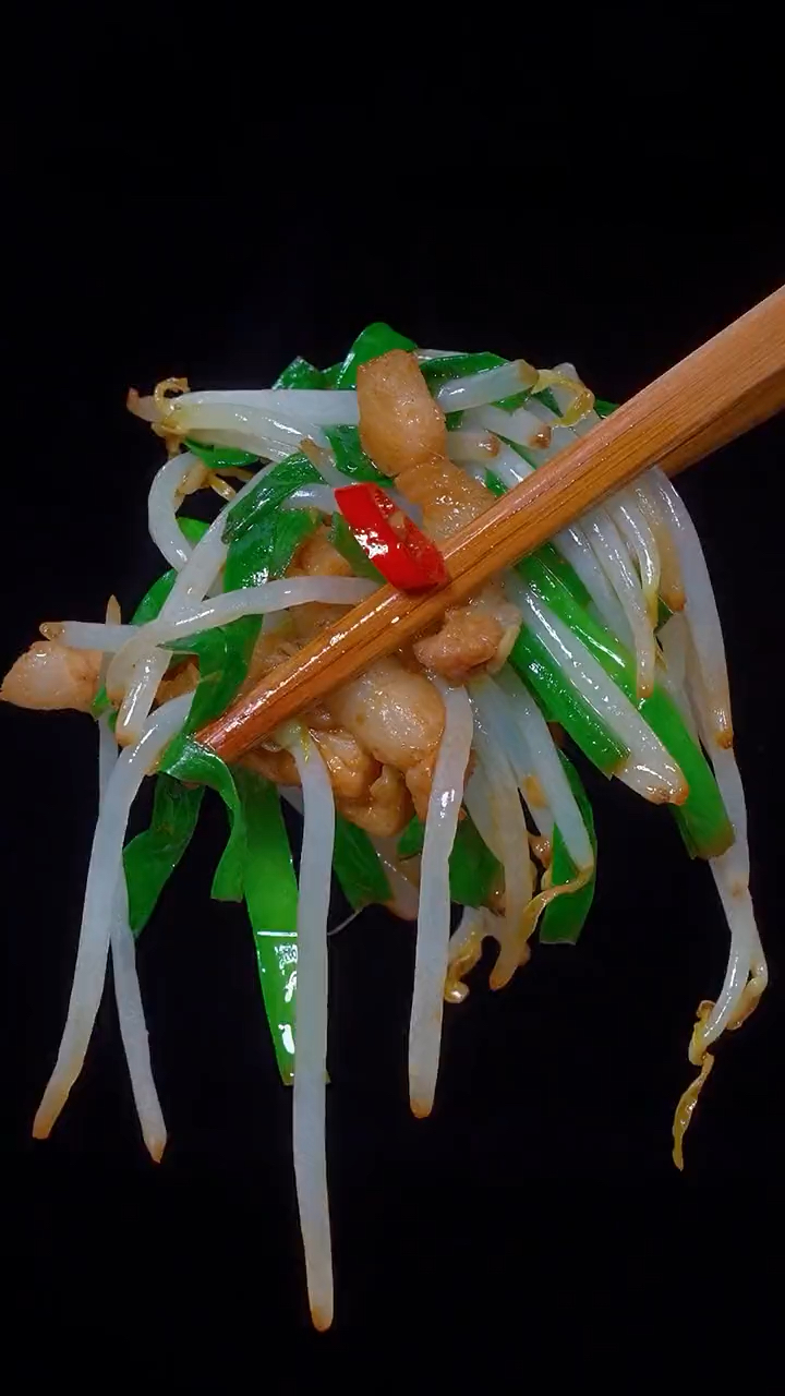 炒豆芽 炒豆芽这样做,简单方便