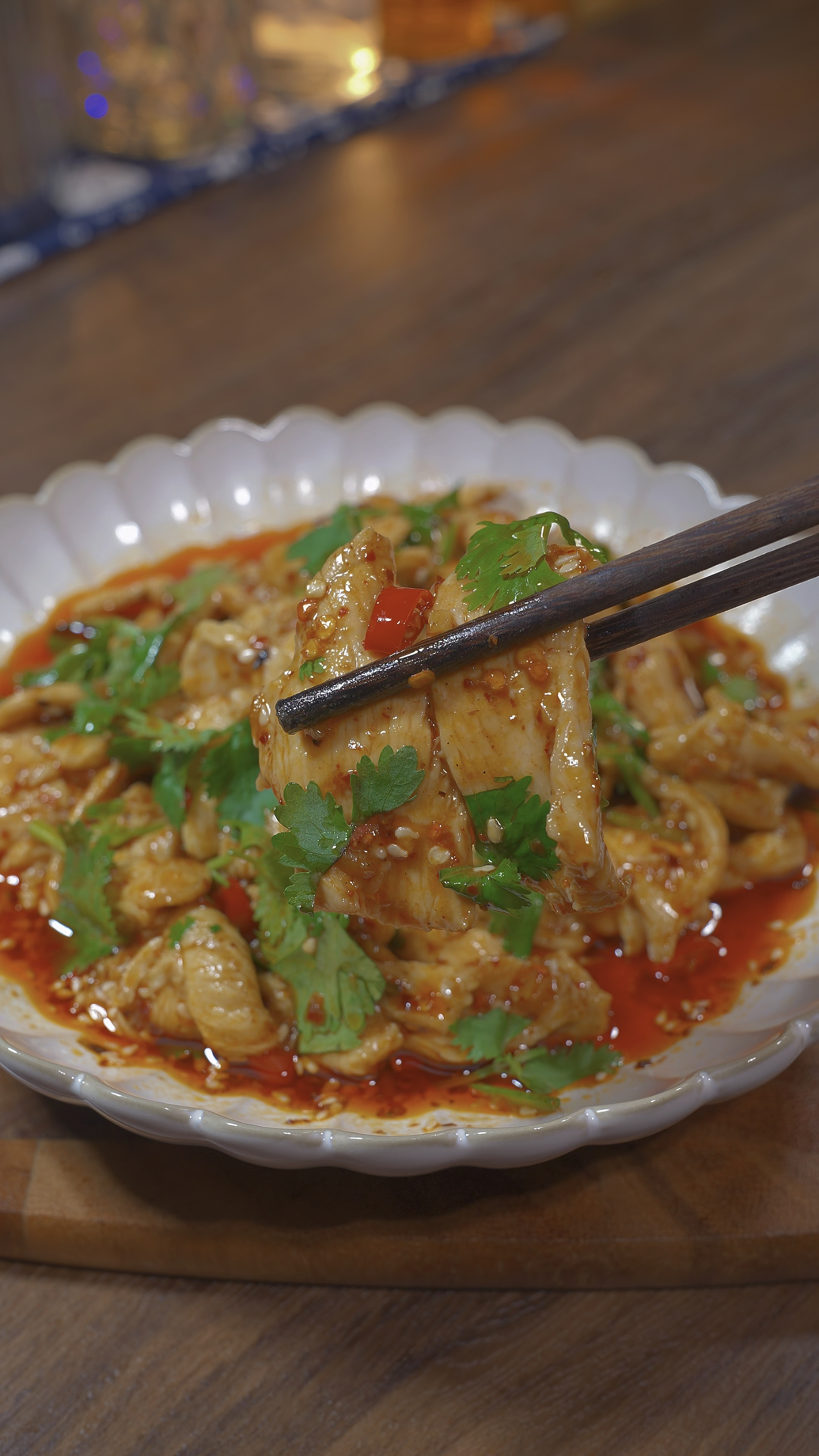 低脂低卡的凉拌鸡胸肉,好吃又不胖