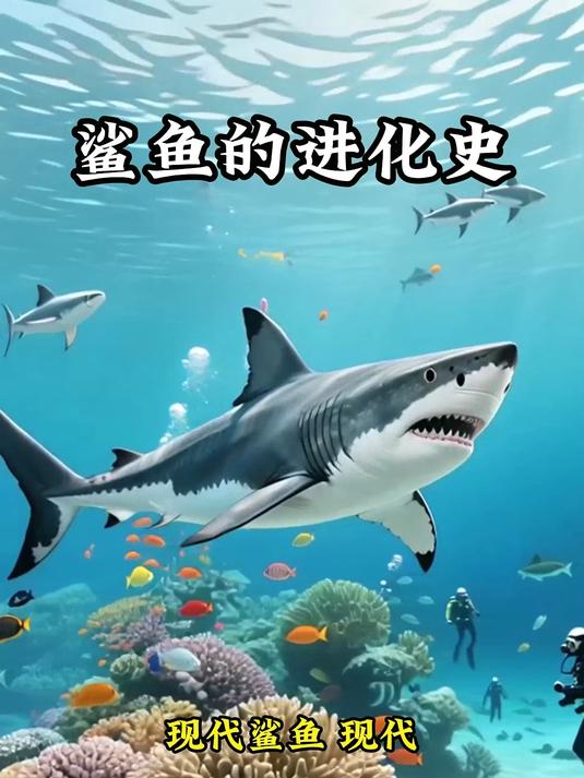 鲨鱼进化史：从远古凶货到现代霸主