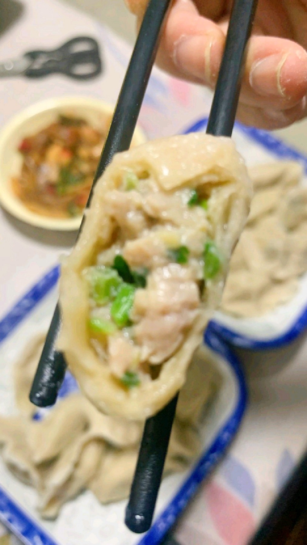 立冬吃饺子了
