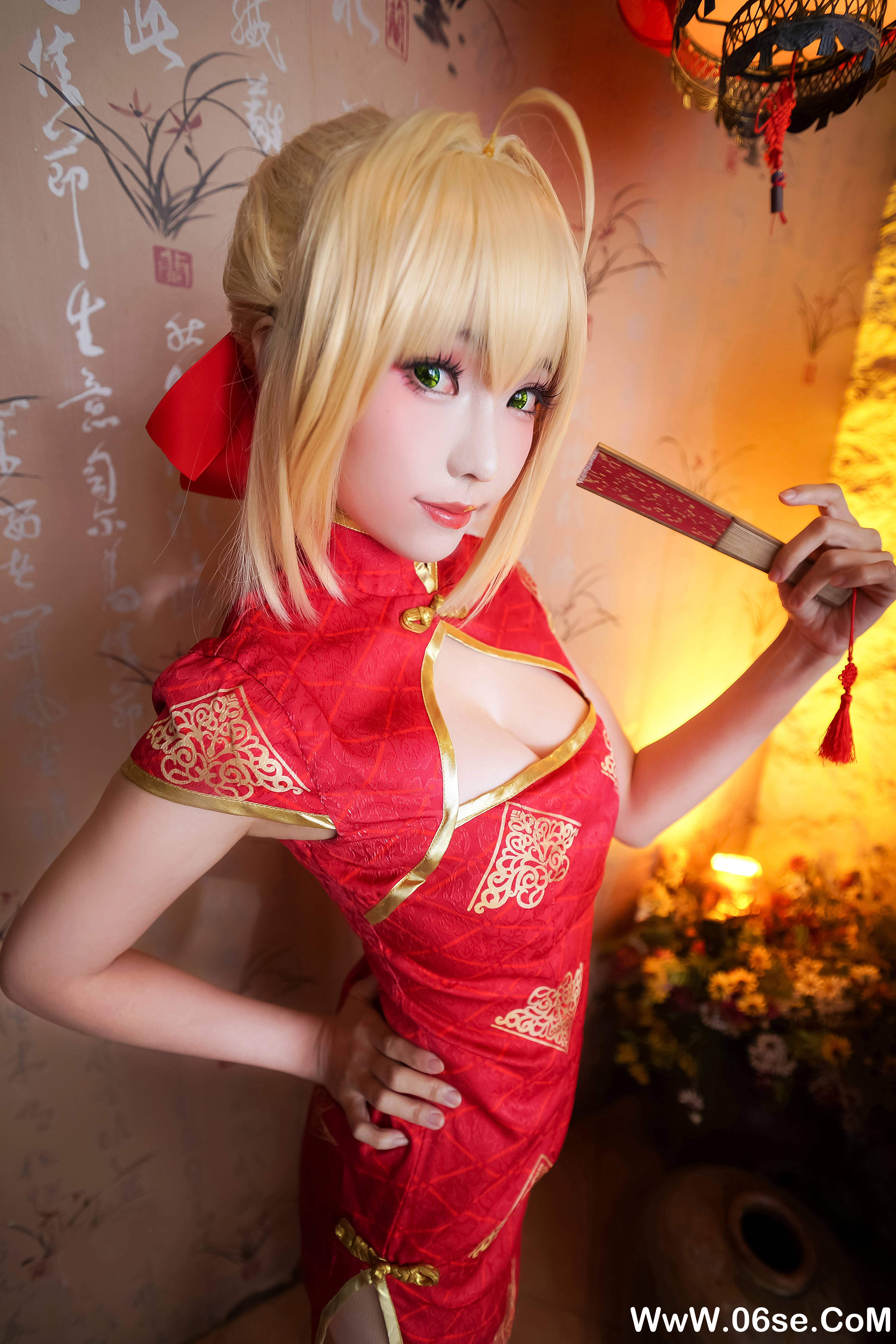 图片[15]-Ely_eee(ElyEE子) NO.029 — 尼禄 红旗袍[21P128M]-六色网