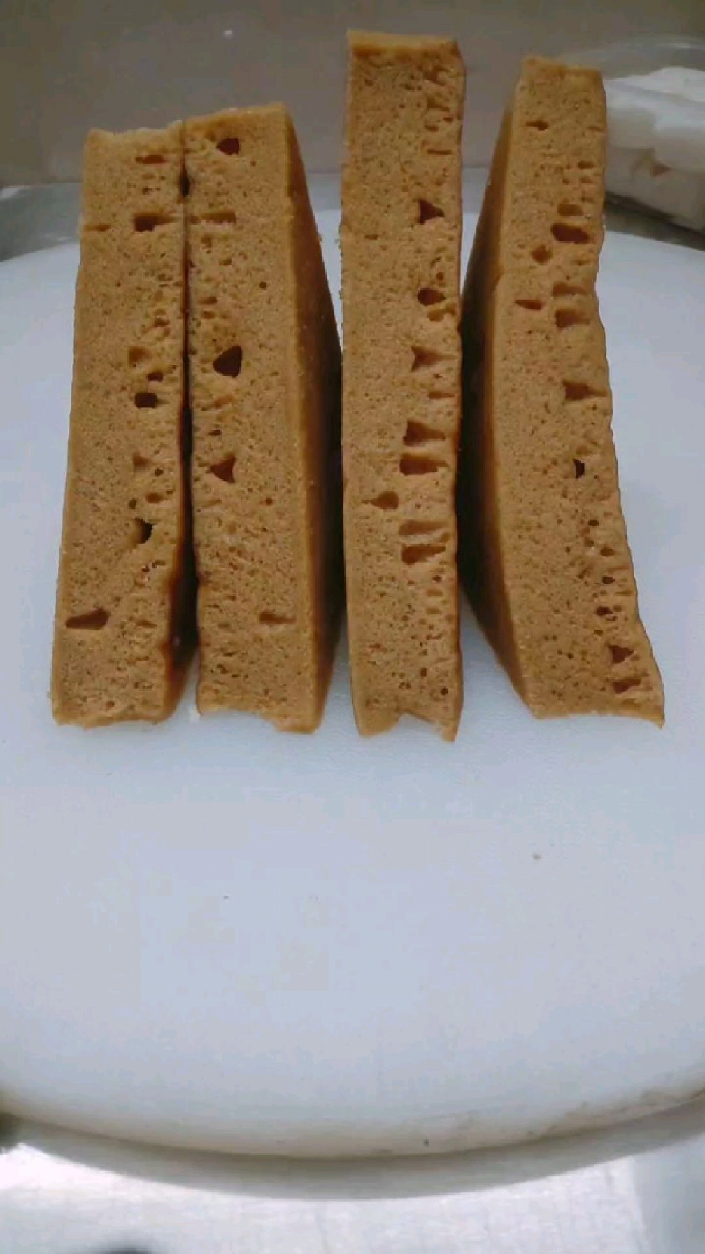 广东红糖松糕,大米面粉制作松糕口感更宣软,Q弹香甜,太好吃了