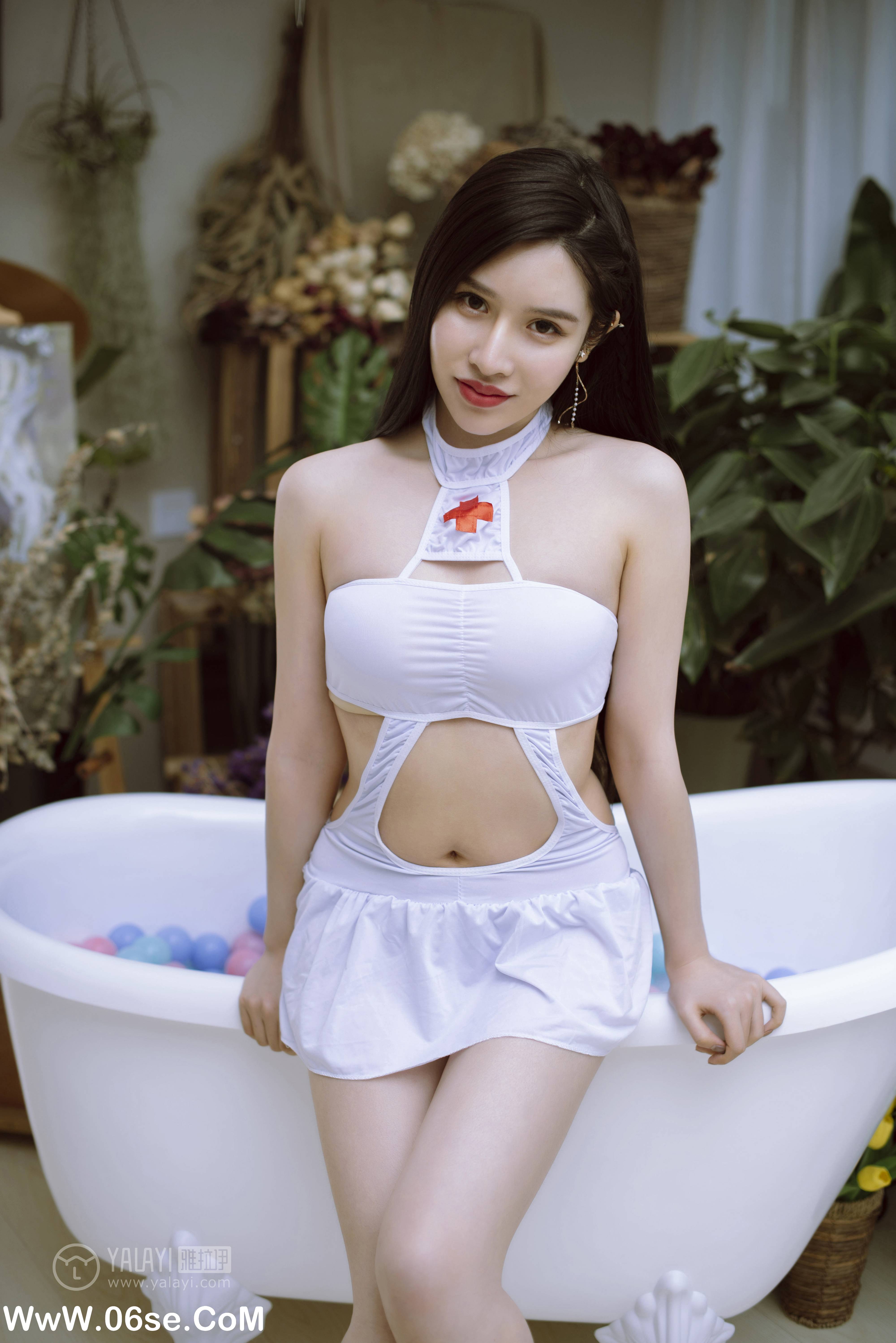 图片[3]-[YALAYI雅拉伊] NO.141 护士姐姐 颖莹-六色网