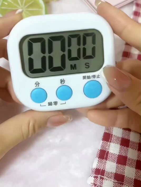 萌趣卡通倒计时小闹钟,音量够大不怕漏提醒,磁吸稳固,做饭写作业精准计时#好物推荐##居家好