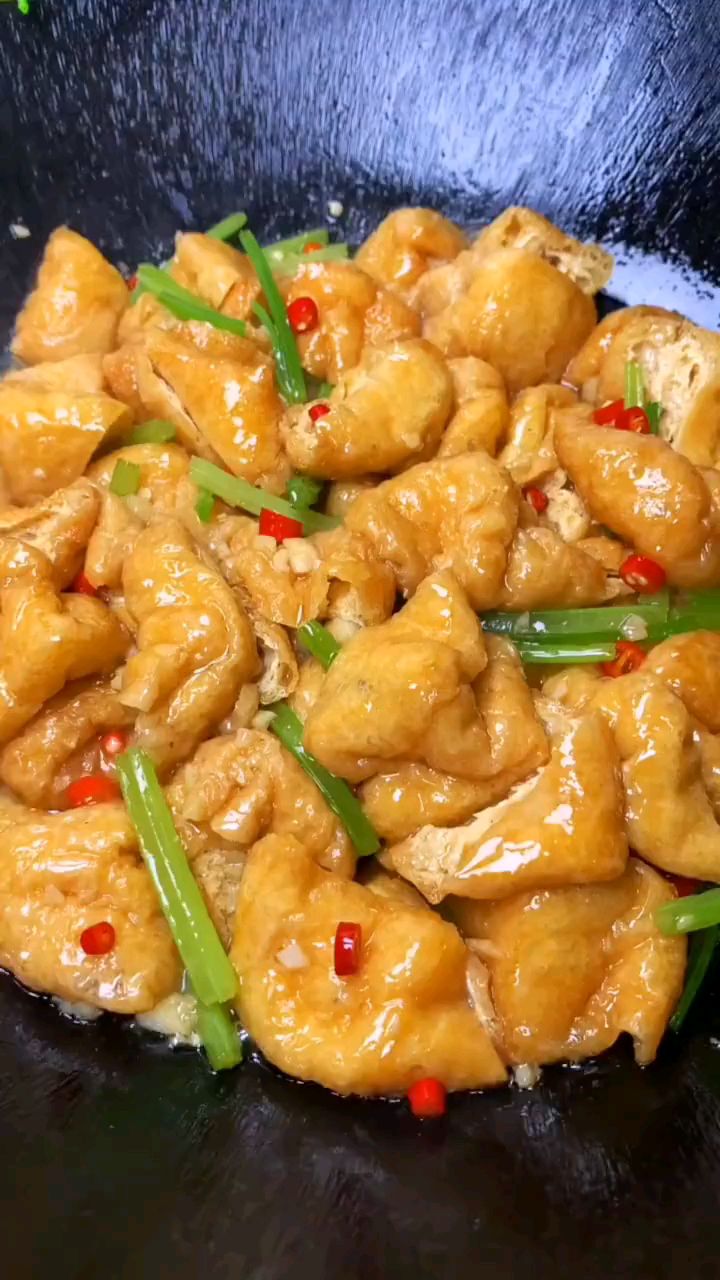 分享美食油豆腐做法