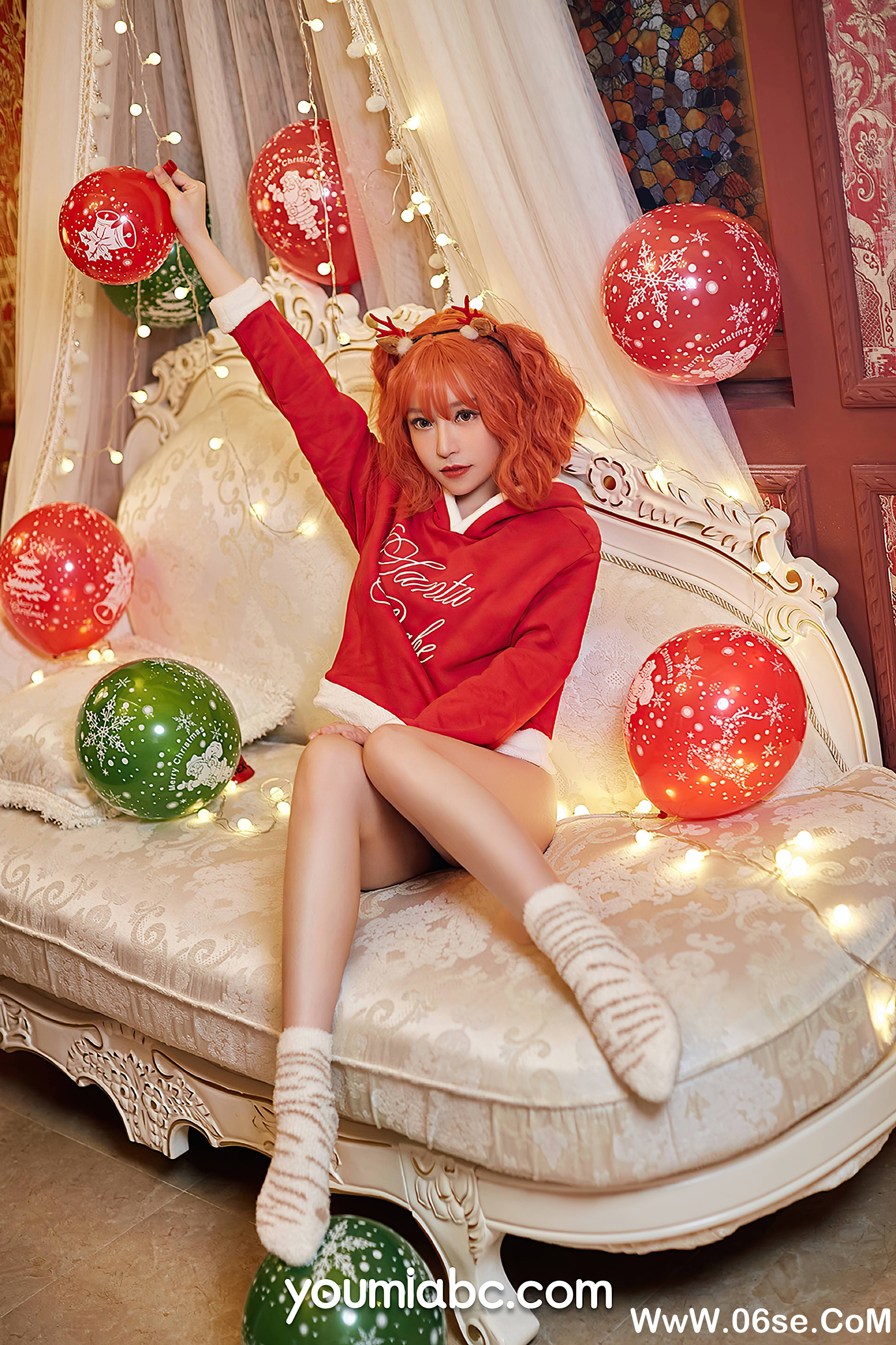 图片[22]-[YouMi尤蜜] 2020.12.25 圣诞前奏曲 白亦Ada[30+1P637M]-六色网
