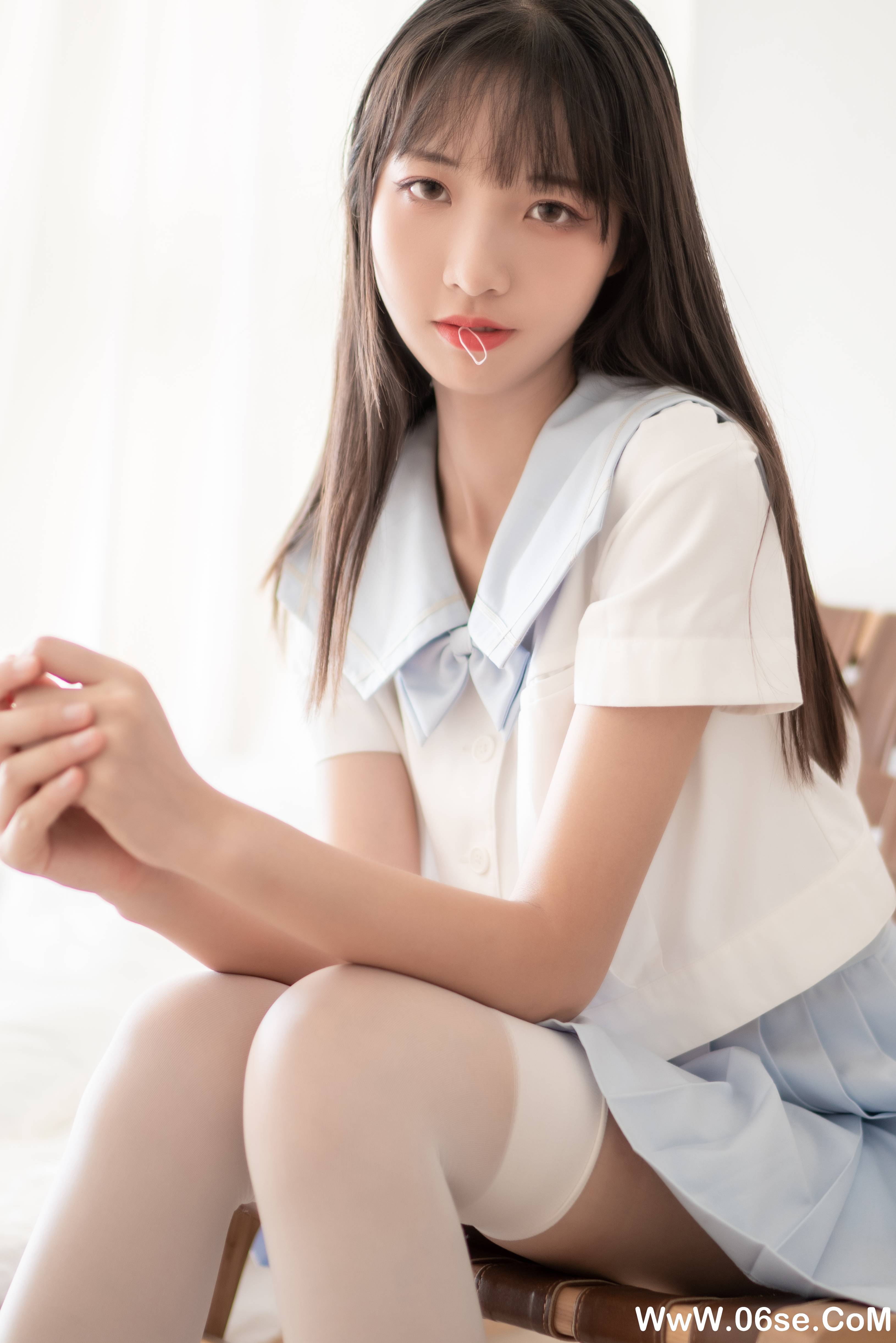 图片[26]-西瓜少女 NO.019 –  JK学生服 [65P401M]-六色网