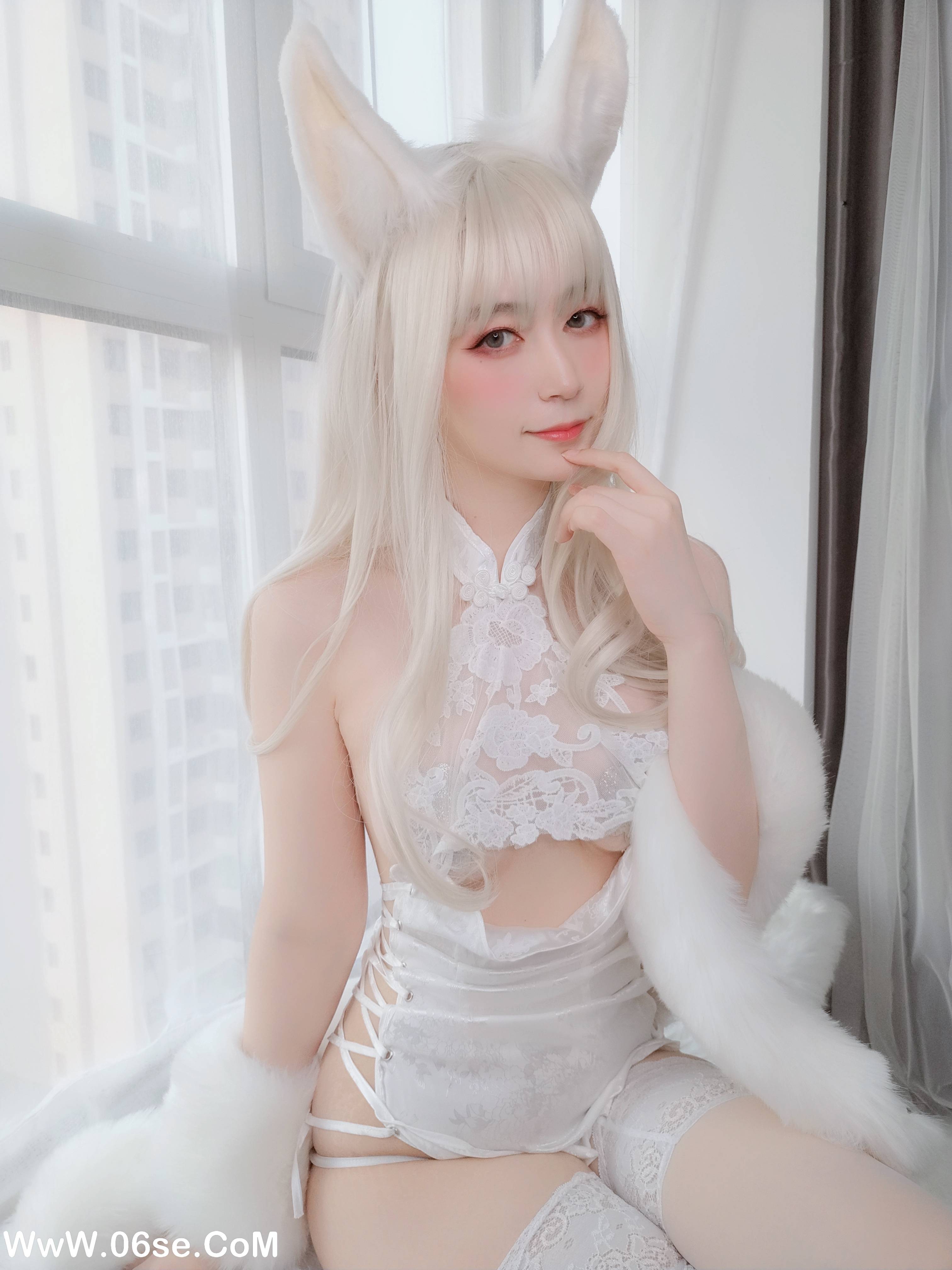 图片[75]-Coser小姐姐白银 NO.054 – 白兔[101P+6V683M]-六色网