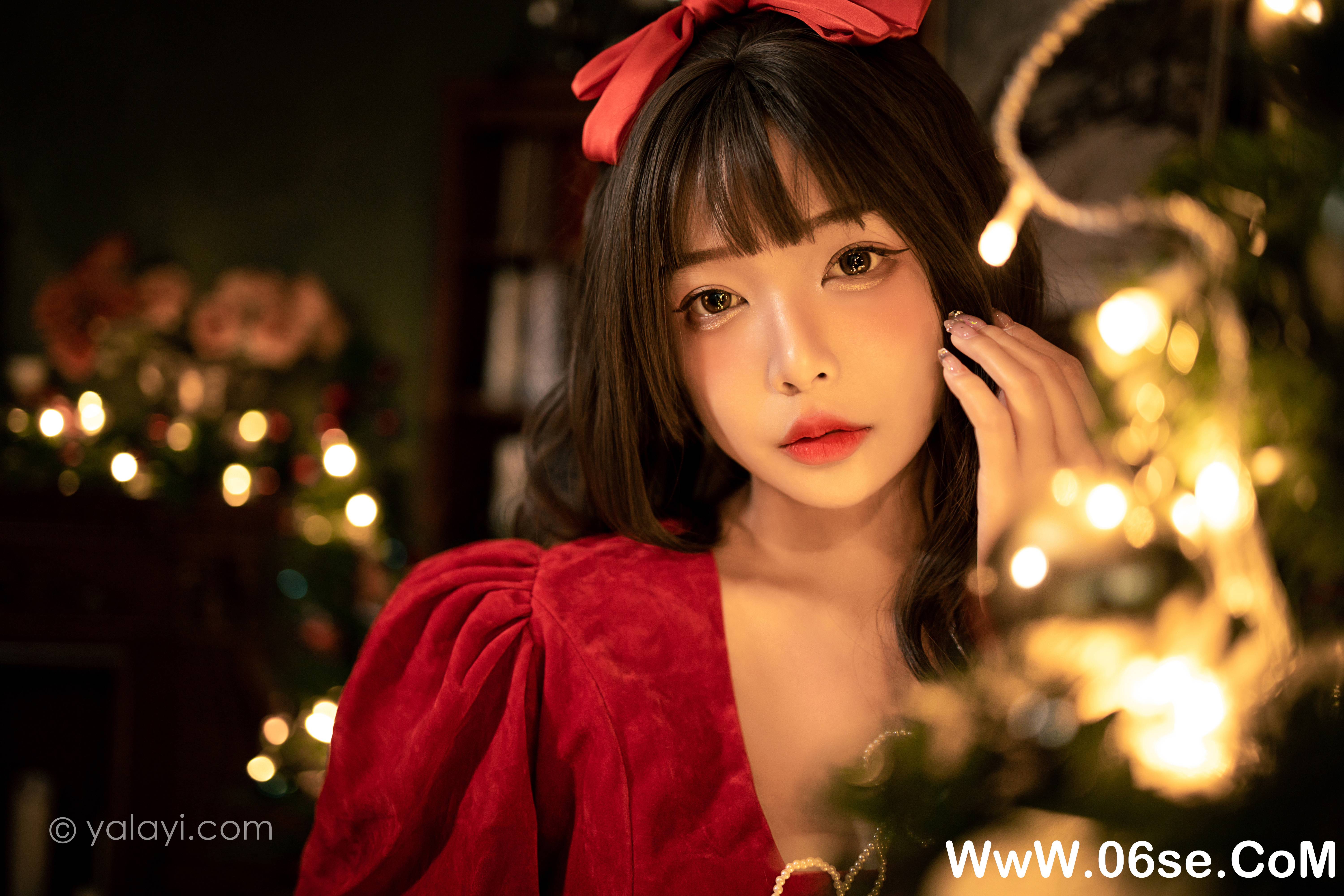 图片[8]-[YALAYI雅拉伊] 2021.12.20 NO.875 阿禾《快乐圣诞》[40+1P701M]-六色网