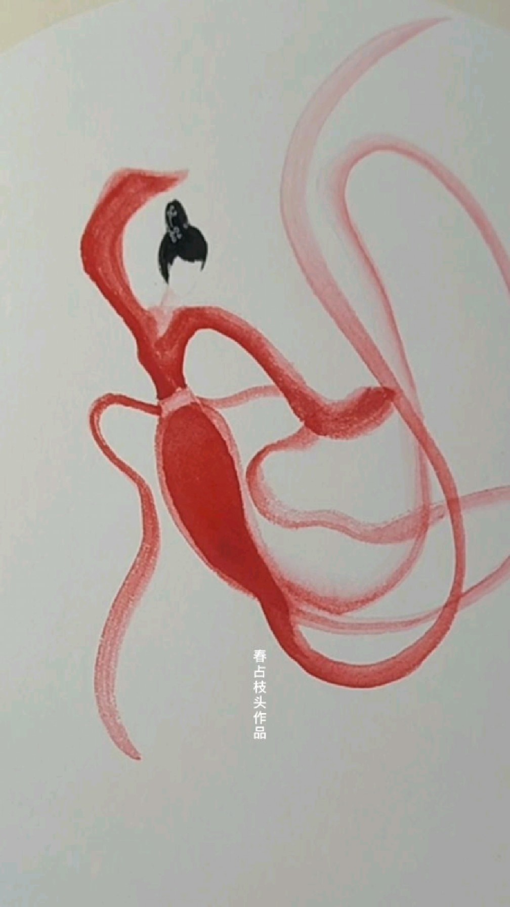 简笔画飞天,每日一画!