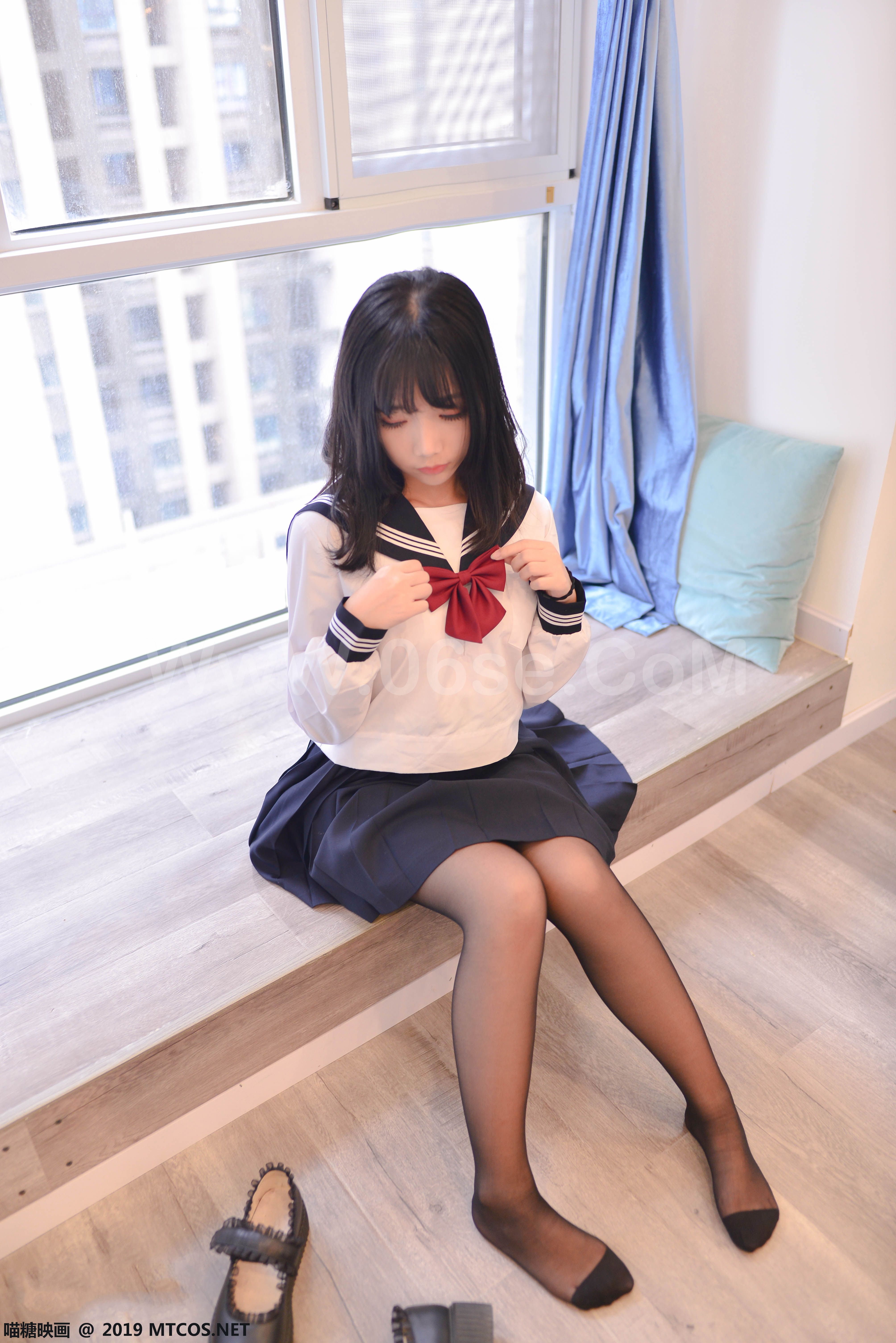 图片[6]-[MTCos] 喵糖映画 Vol.064 制服下的死水库-六色网