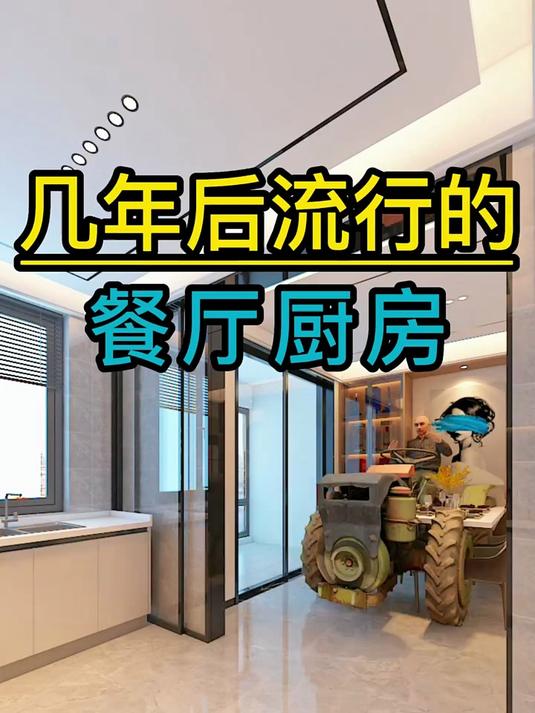 几年后流行的餐厅厨房