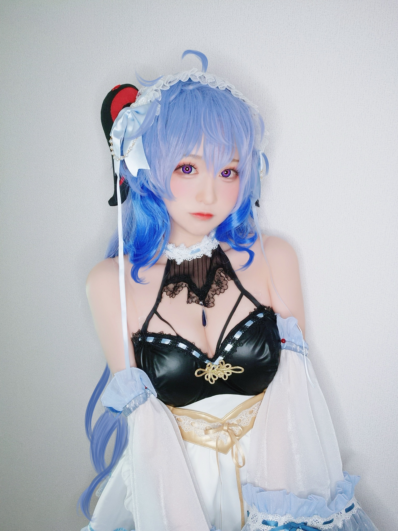 图片[2]-Yuki亭 NO.001 — 甘雨メイド [34P50M]-六色网