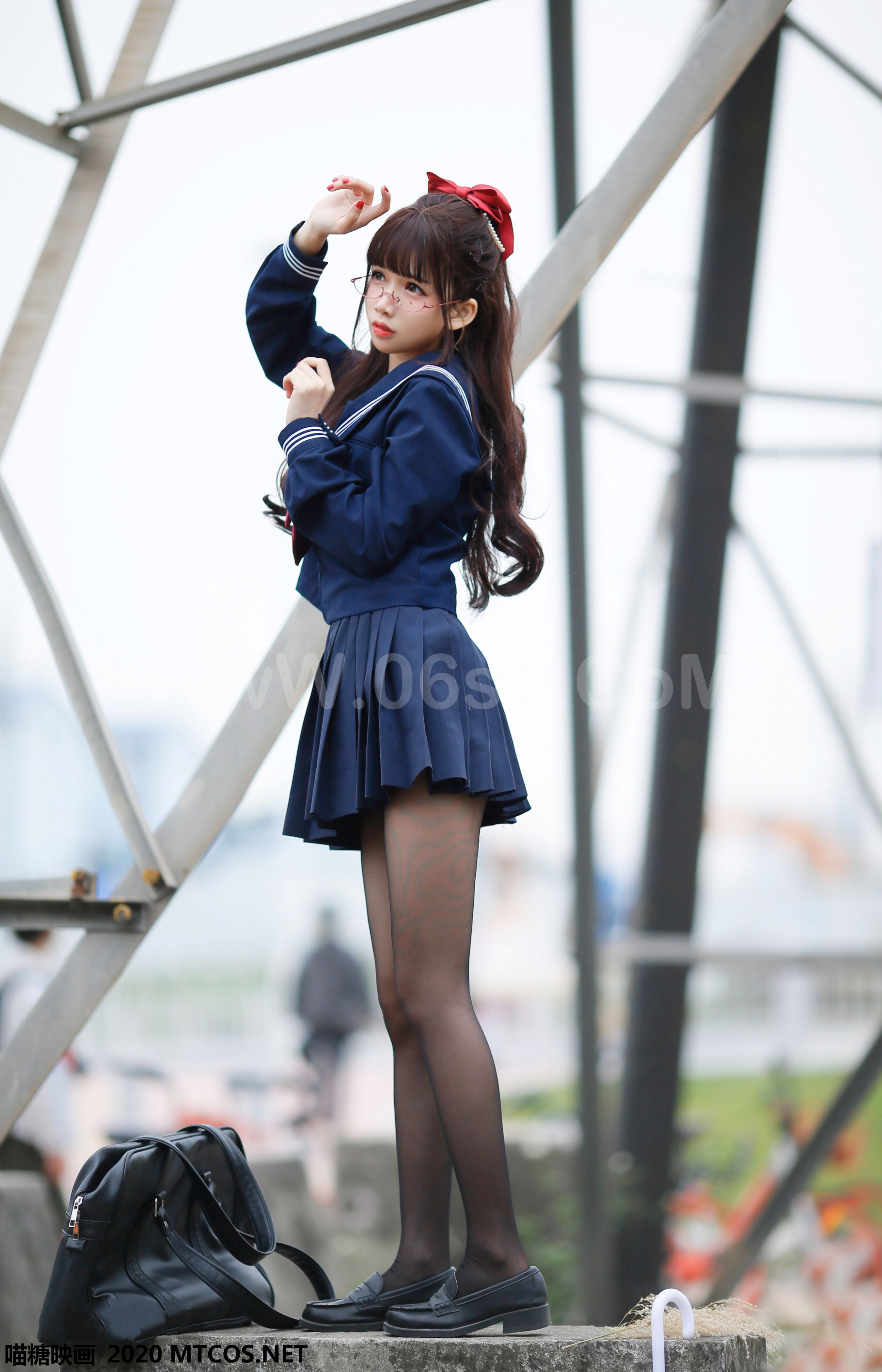 图片[14]-[MTCos] 喵糖映画 Vol.098 渡边爻爻爻子 JK制服少女-六色网