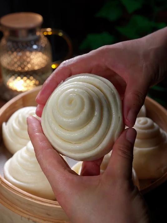 简单又好吃的馒头卷还可以做成奶香味的