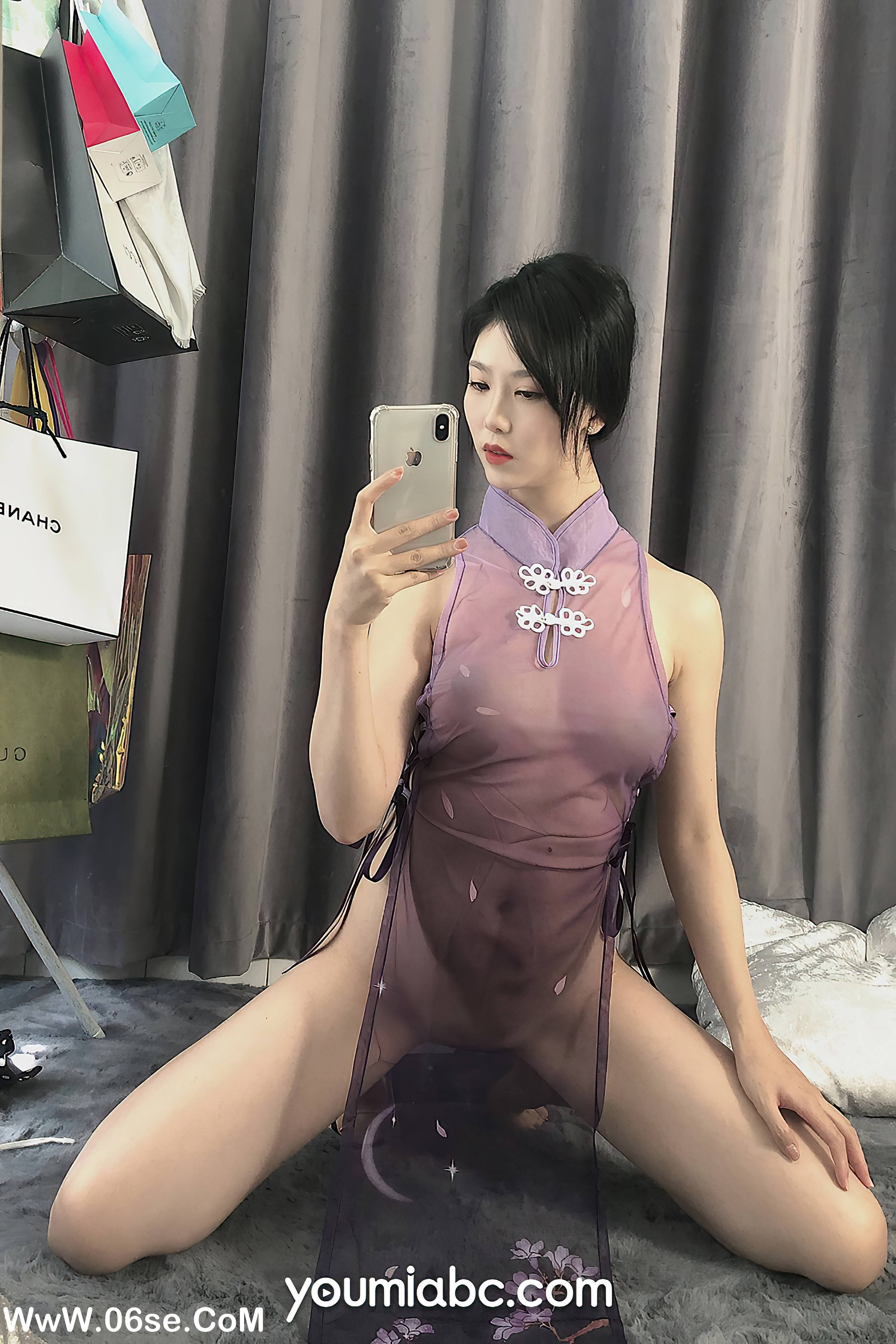 图片[9]-[YouMi尤蜜] 2021.10.15 江南烟雨紫 抖娘利世[32+1P438M]-六色网