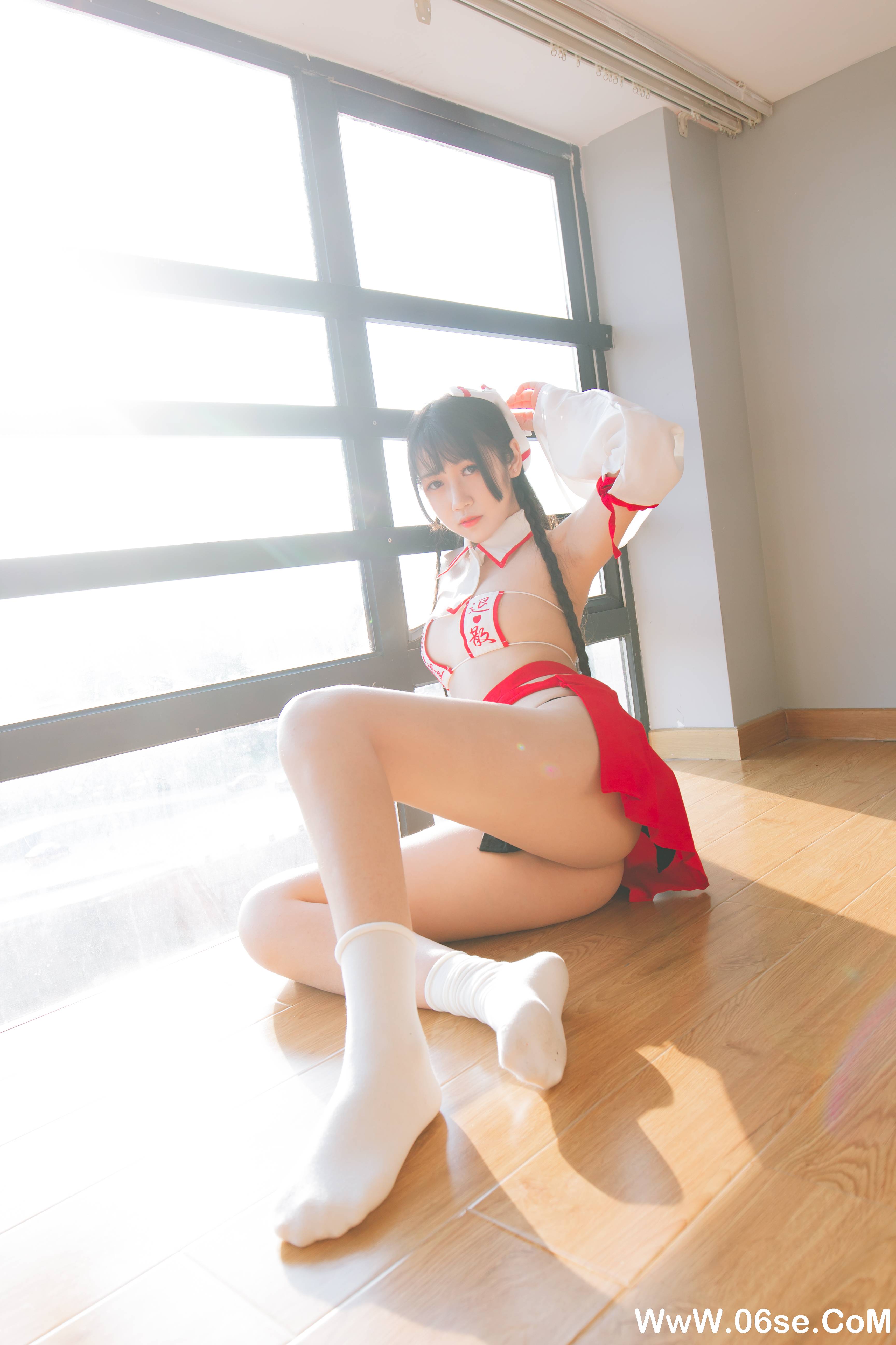 图片[6]-不呆猫 NO.016 — 巫女[12P56M]-六色网