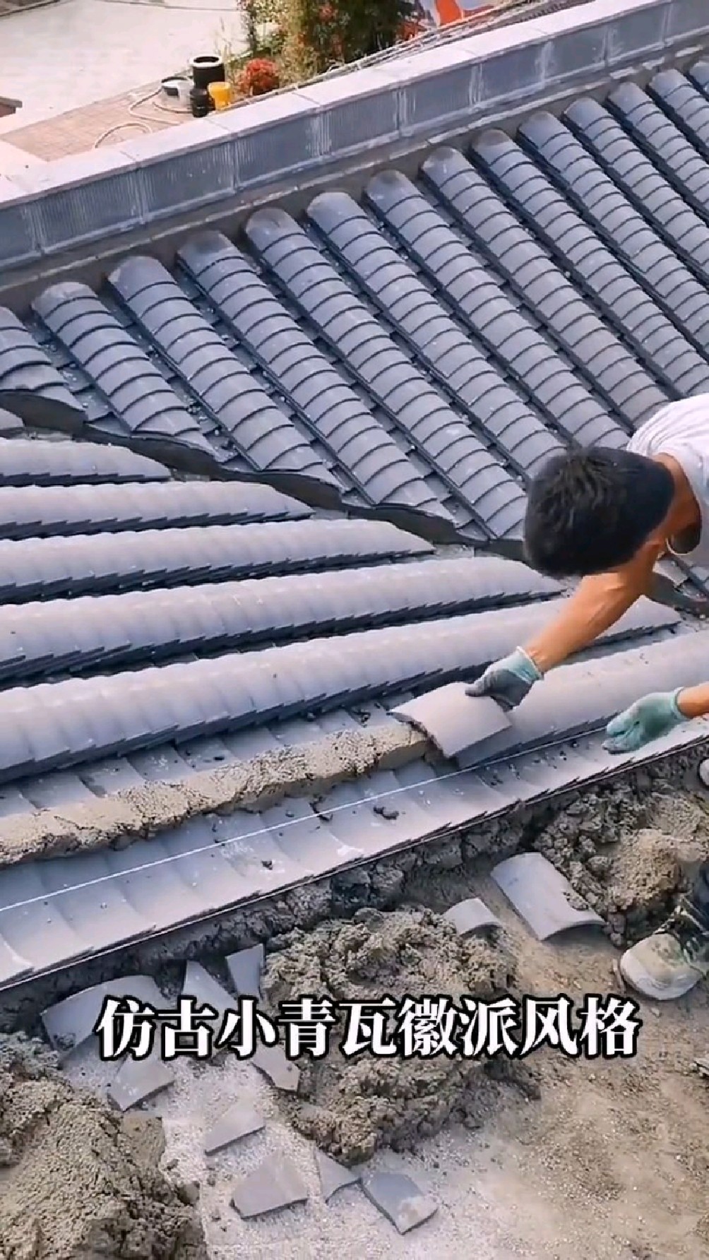 专业承接自建房屋顶改造,仿古材料销售与施工
