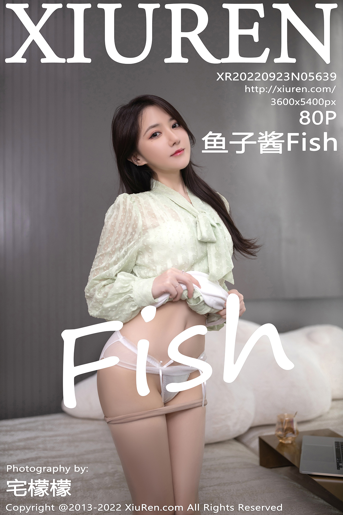 【XiuRen秀人网】2022.09.22 Vol.5639 魚子醬Fish【80P】-六色网