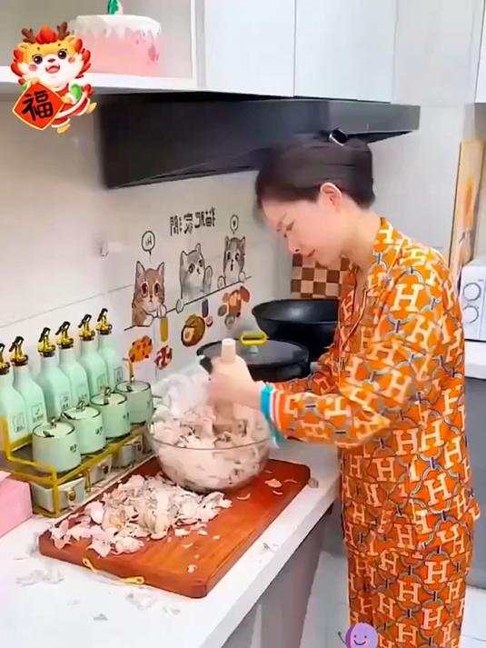 饺子馅不用手剁！绞肉机出细腻肉馅，超好吃！