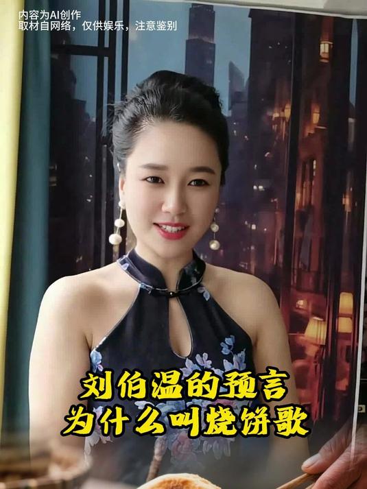 刘伯温的预言书为什么叫烧饼歌