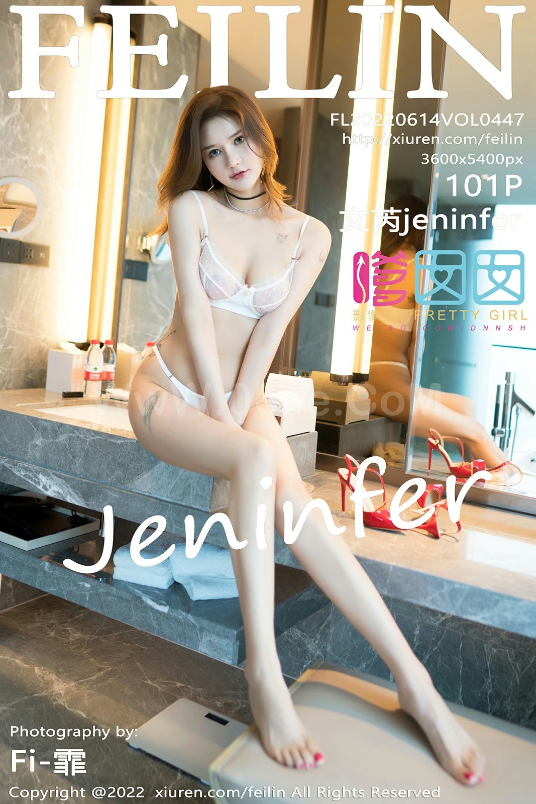 [FEILIN嗲囡囡] 2022.06.14 VOL.447 文芮jeninfer-六色网
