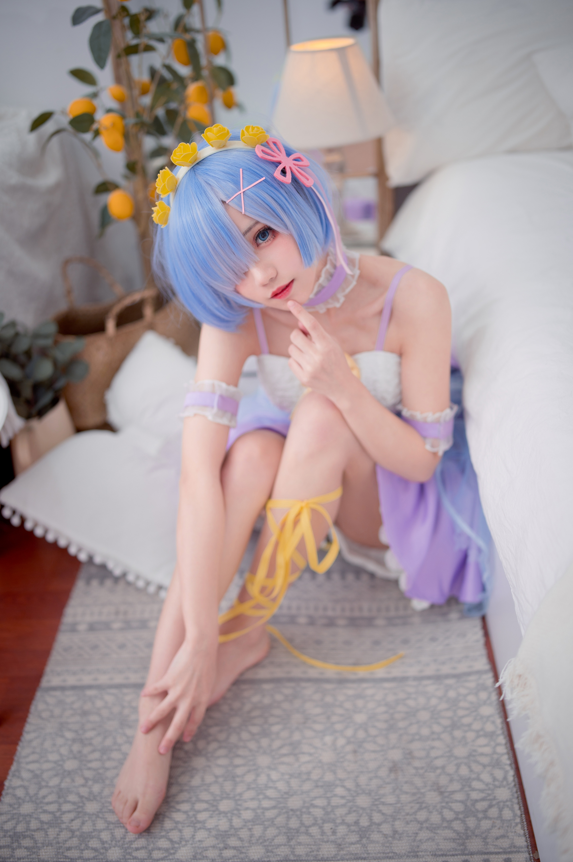 图片[6]-花柒hana NO.007 — 蕾姆CLEAR DRESS [15P34M]-六色网