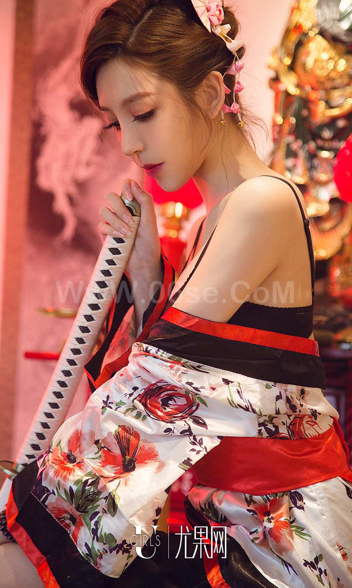图片[23]-[Ugirls爱尤物] No.1321  Xuan Chen (萱宸) & Jin Zi Lin (金梓林) & 兔子-六色网
