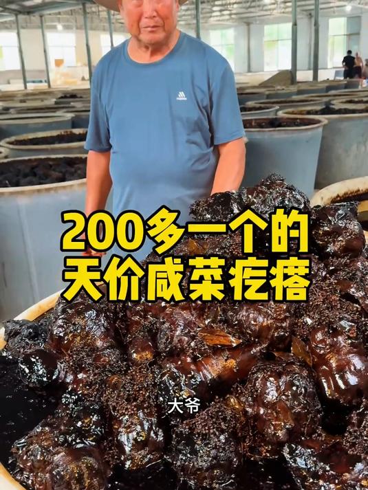农家自制酱疙瘩，紧实脆爽酱味浓，早餐配粥佐餐必备
