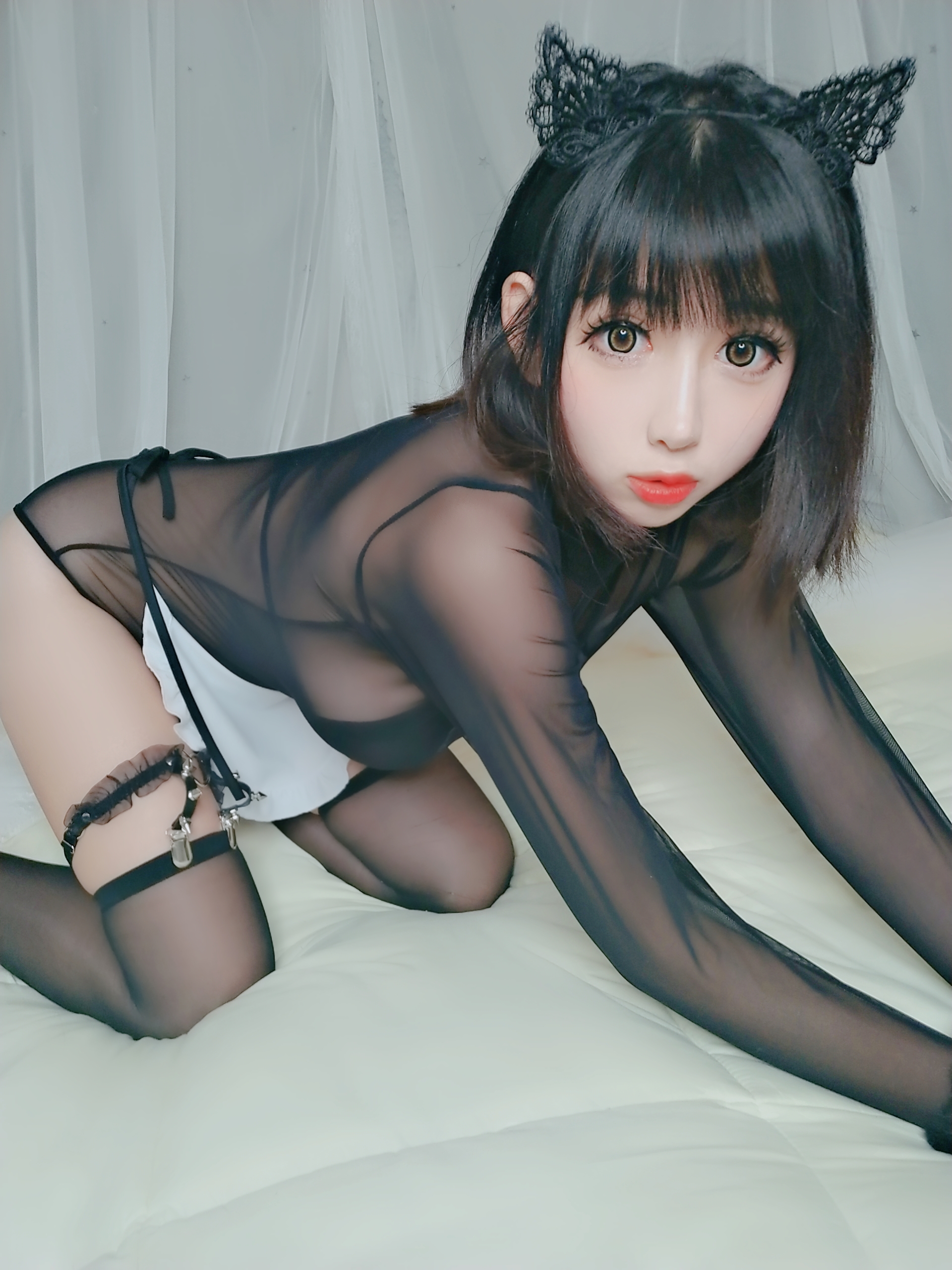 图片[9]-黑米粥 NO.005 – 黑猫 [40P+1V117M]-六色网