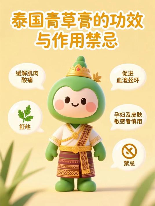 泰国青草膏的功效与作用禁忌 #健康扬帆季#