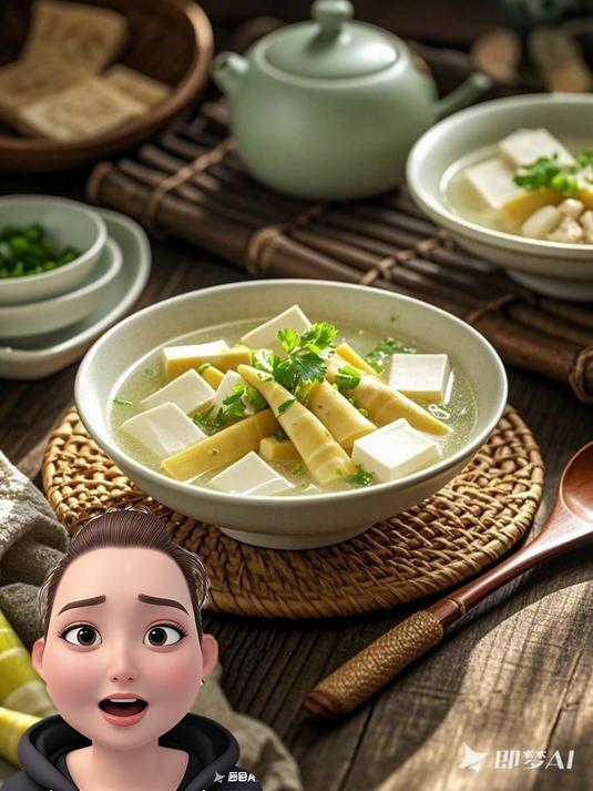 春笋豆腐汤