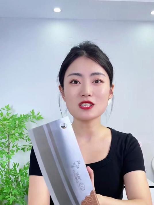 阳江超快锋利切片刀,不锈钢材质耐用,家用厨房切肉备菜便捷靠谱