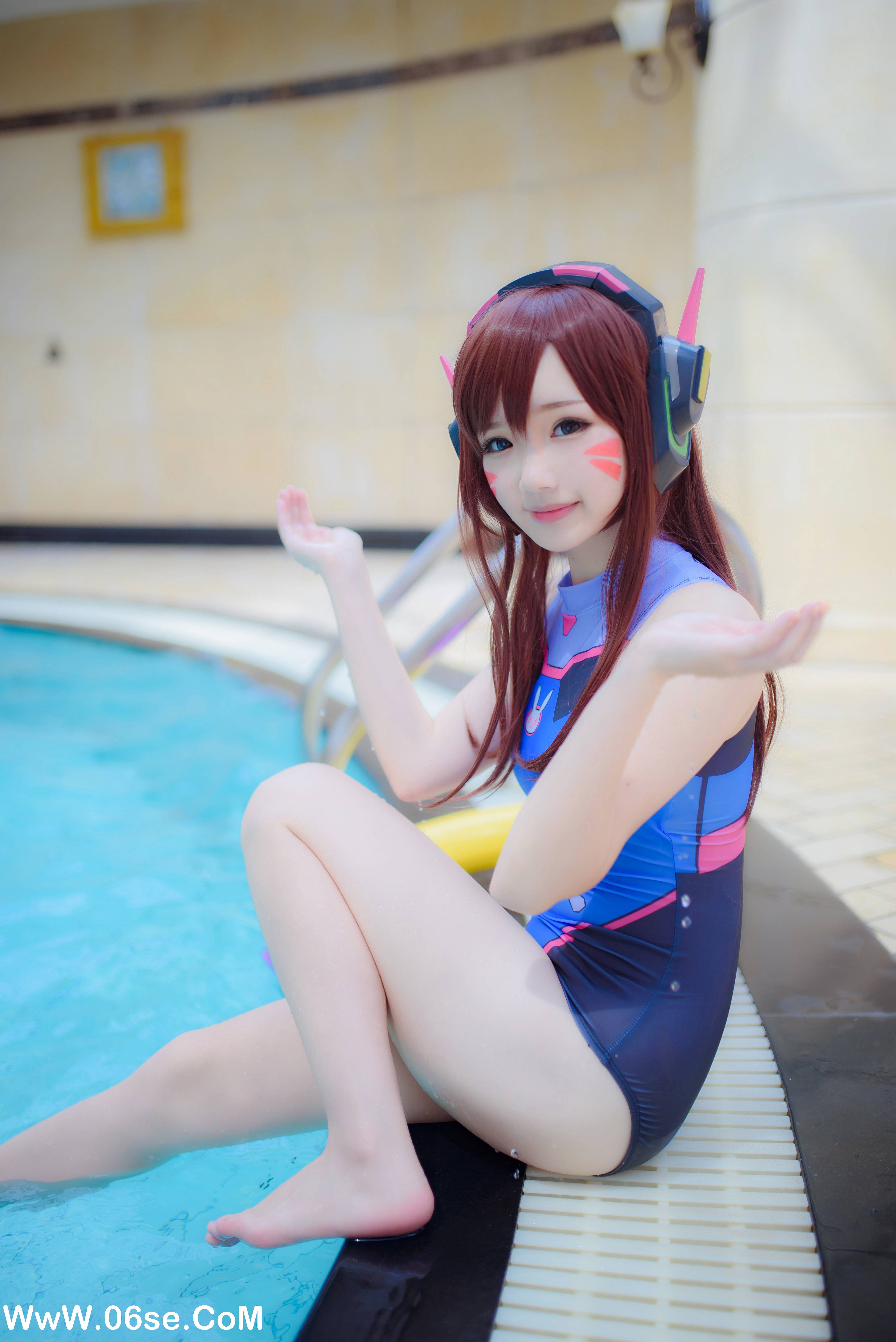 图片[19]-雪晴 – NO.008 Overwatch-D.Va水着写真 [31P269M]-六色网