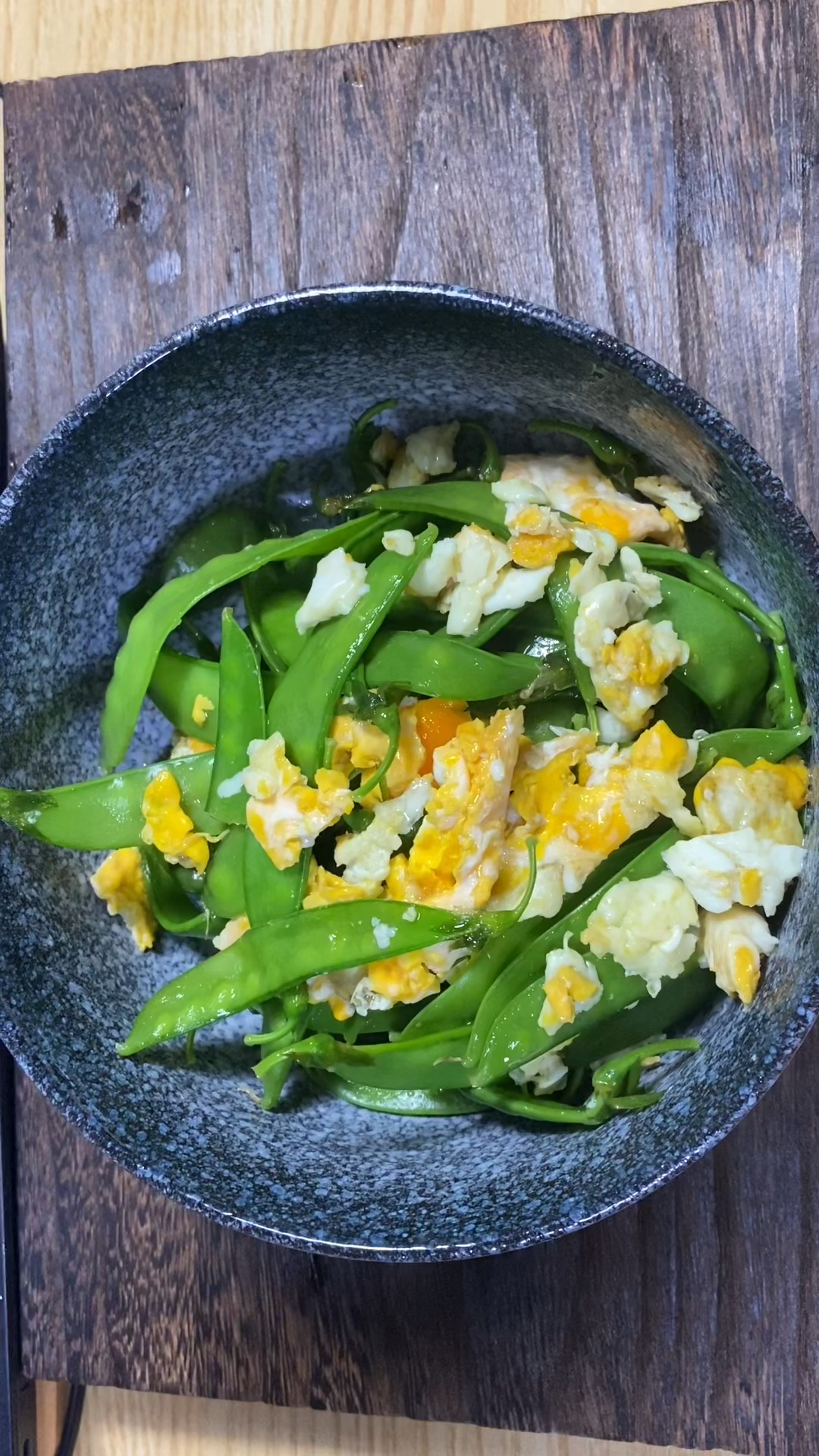 家常菜,扁豆角炒鸡蛋,清淡滴很喂