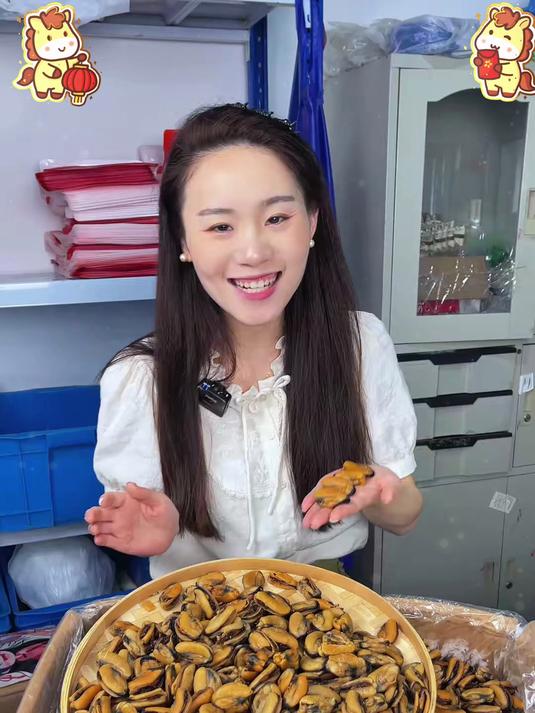 温州特产淡菜干煲汤自然提鲜有淡菜提鲜代替鸡精味精
