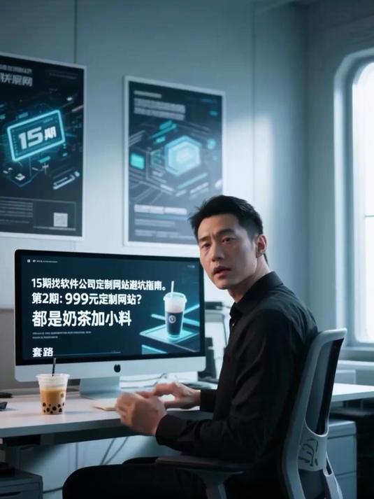 2,一分钟弄懂网站定制“999 元定制网站”都是 “奶茶加小料”