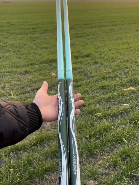 古法浪尖 19 调碳素台钓竿,超轻超硬,手竿综合竿野钓通杀～