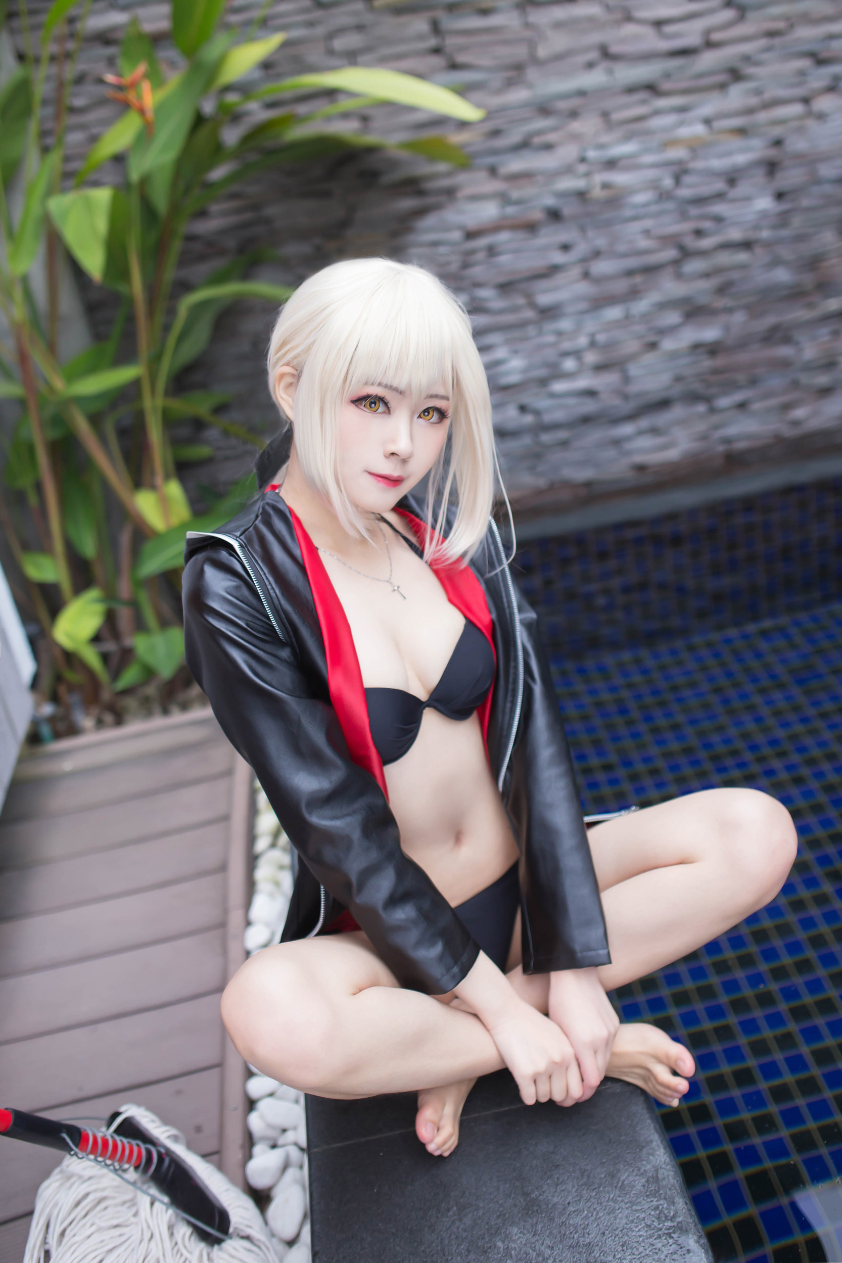 图片[71]-Coser萱-KaYa NO.132 — 黑贞 黑呆毛下着[83P45M]-六色网