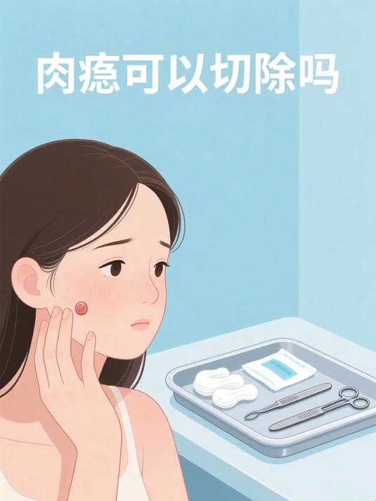 肉痣可以切除吗 #健康扬帆季#