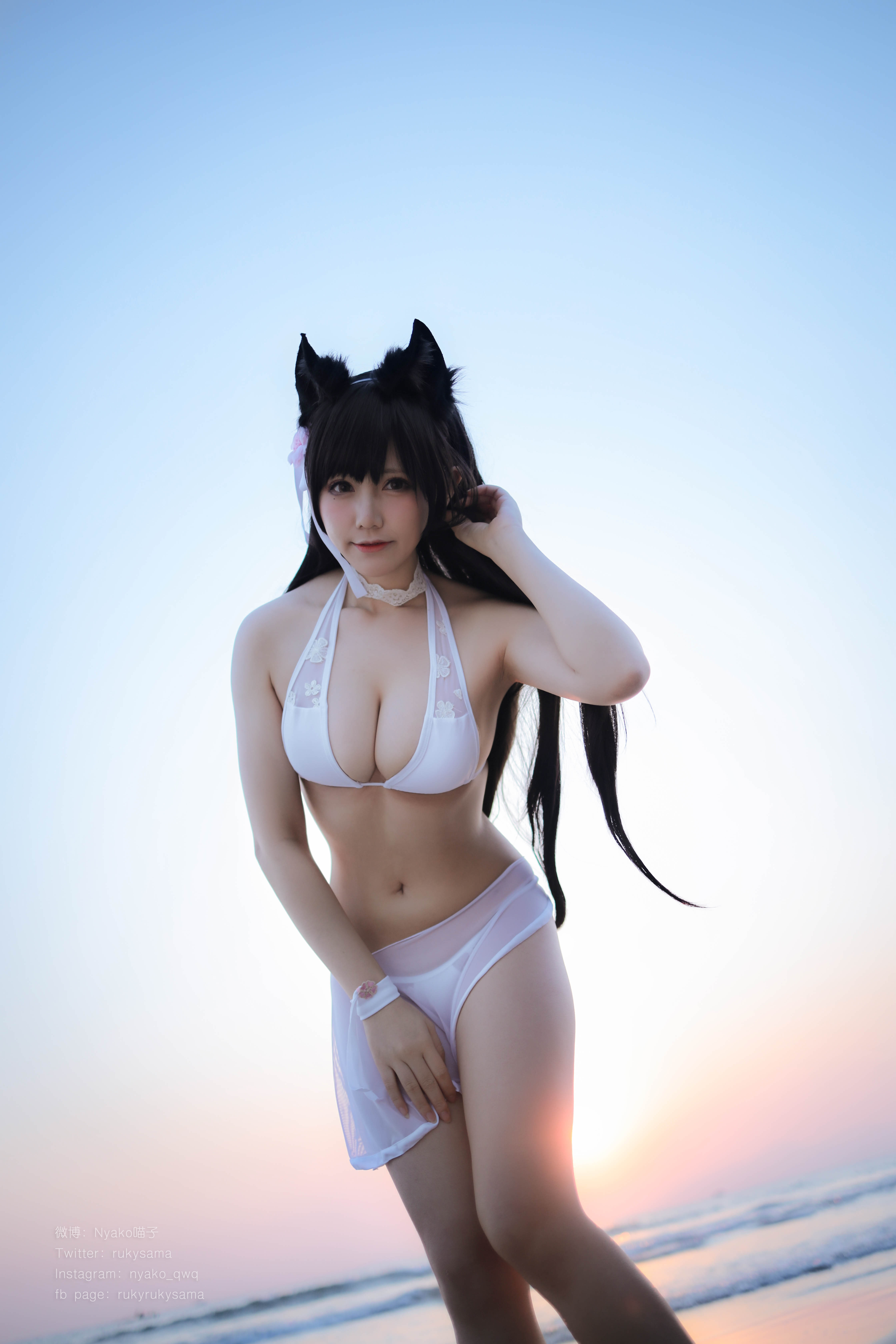 图片[9]-Nyako喵子 NO.011 – 爱宕泳装[25P31M]-六色网