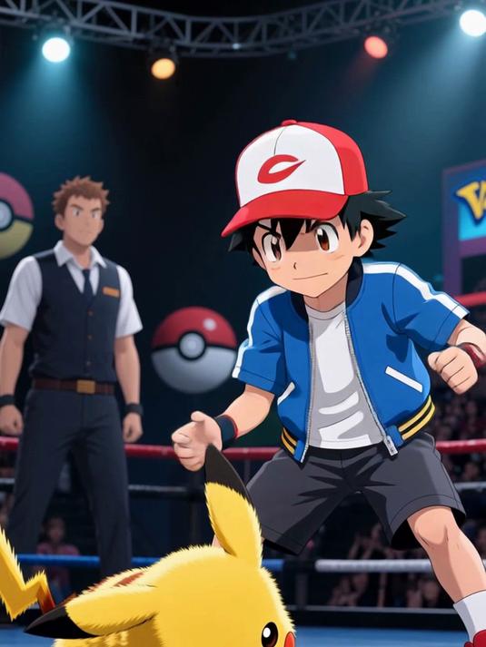 神奇宝贝少儿动画,小智带着皮卡丘,踏上冒险新旅程