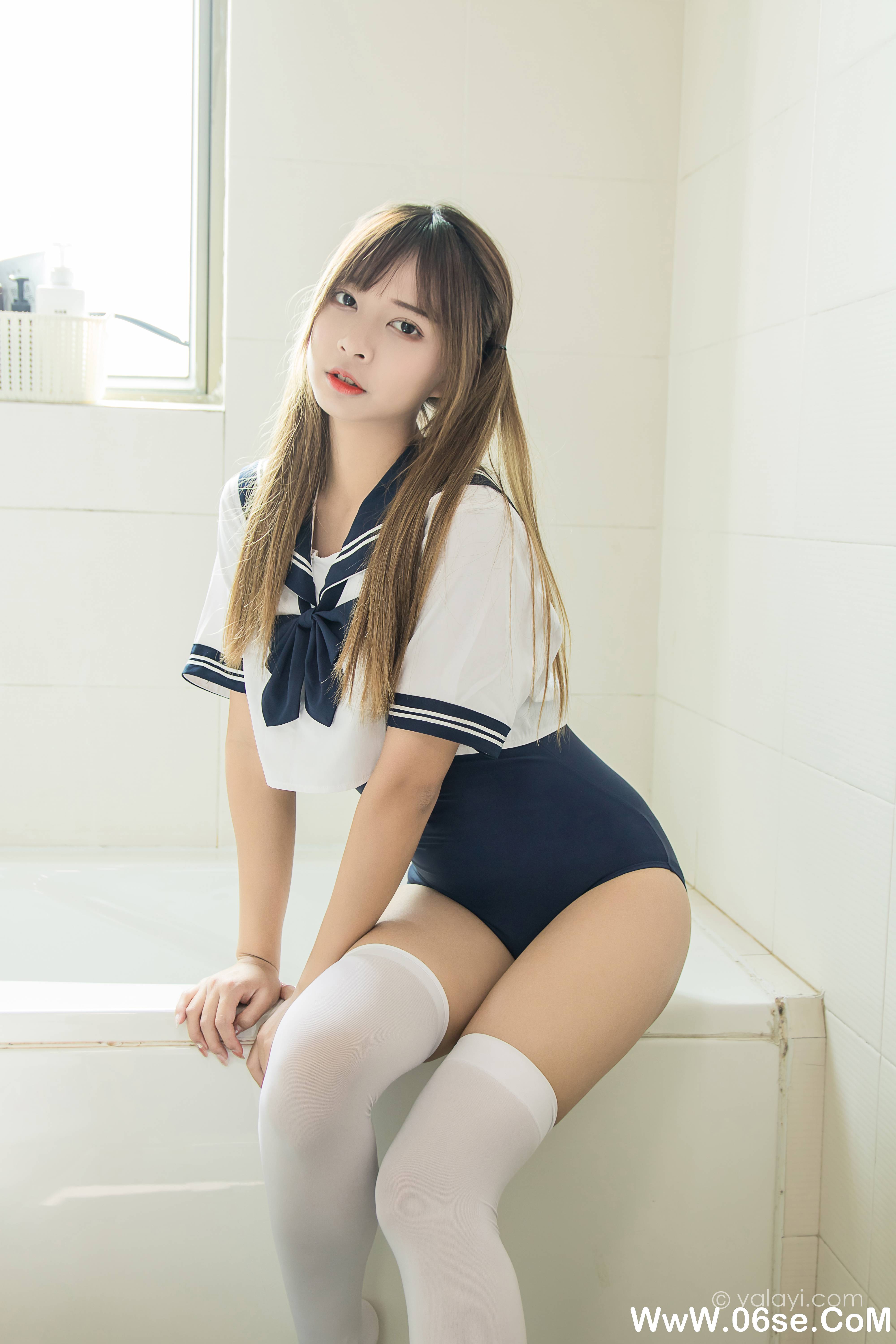 图片[36]-[YALAYI雅拉伊] 2020.08.01 NO.681 阿禾《少女的夏天》[48P+1P387M]-六色网