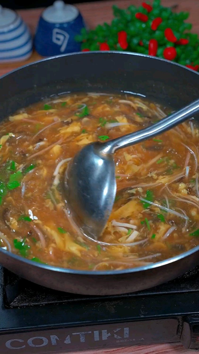 胡辣汤美食教程,#手机摄影