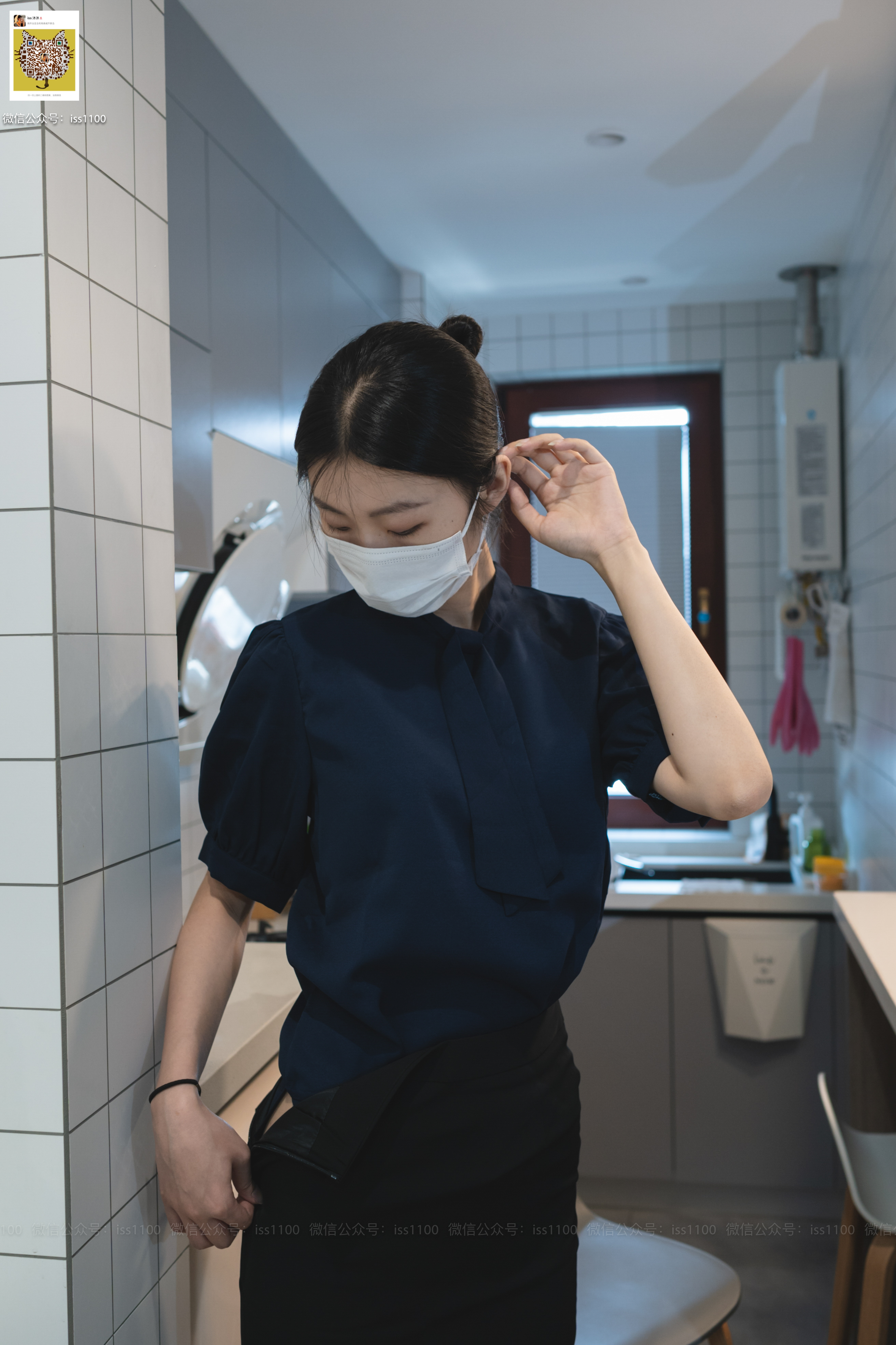 图片[50]-ISS公众号系列 – 美晗 蓝色衬衫[101P+1V599M]-六色网