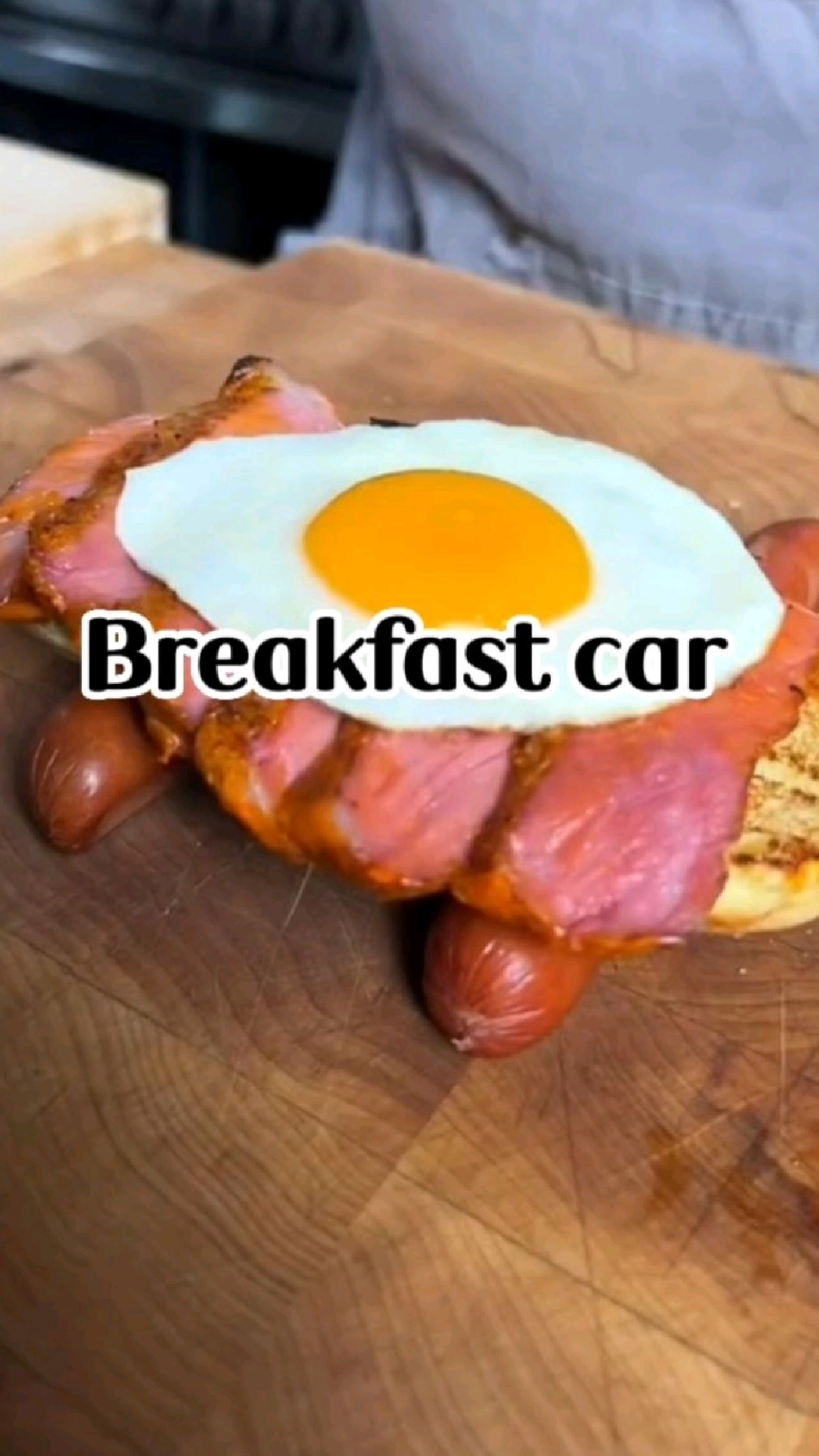 胡子大叔的美食合拍系列:童心大发的“早餐车”三明治