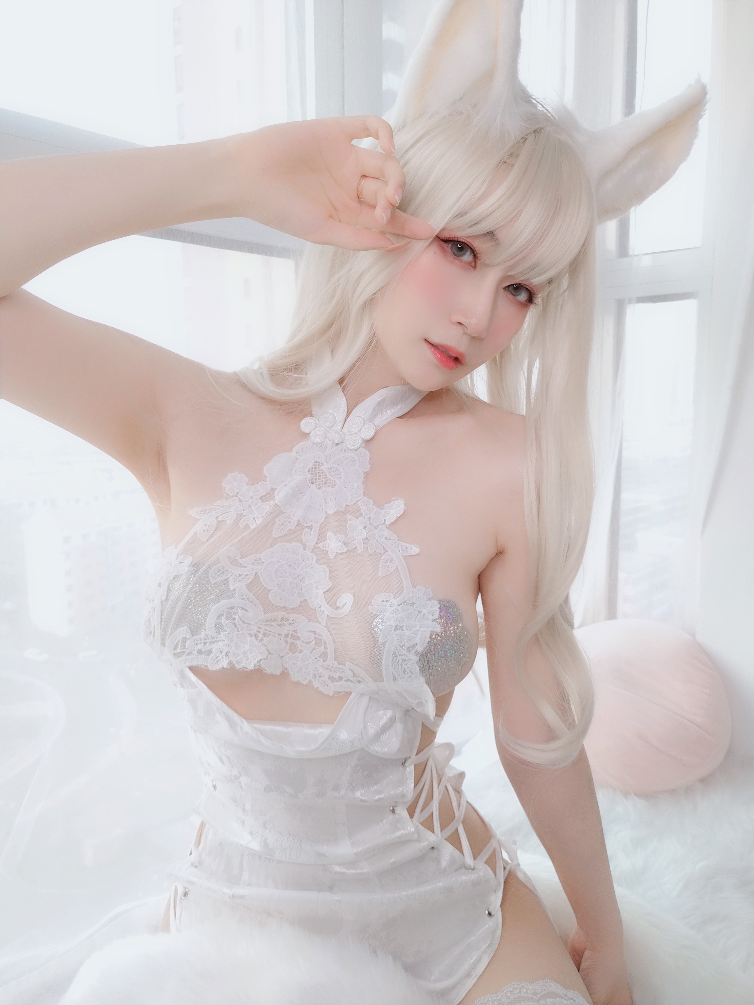 图片[81]-Coser小姐姐白银 NO.054 – 白兔[101P+6V683M]-六色网