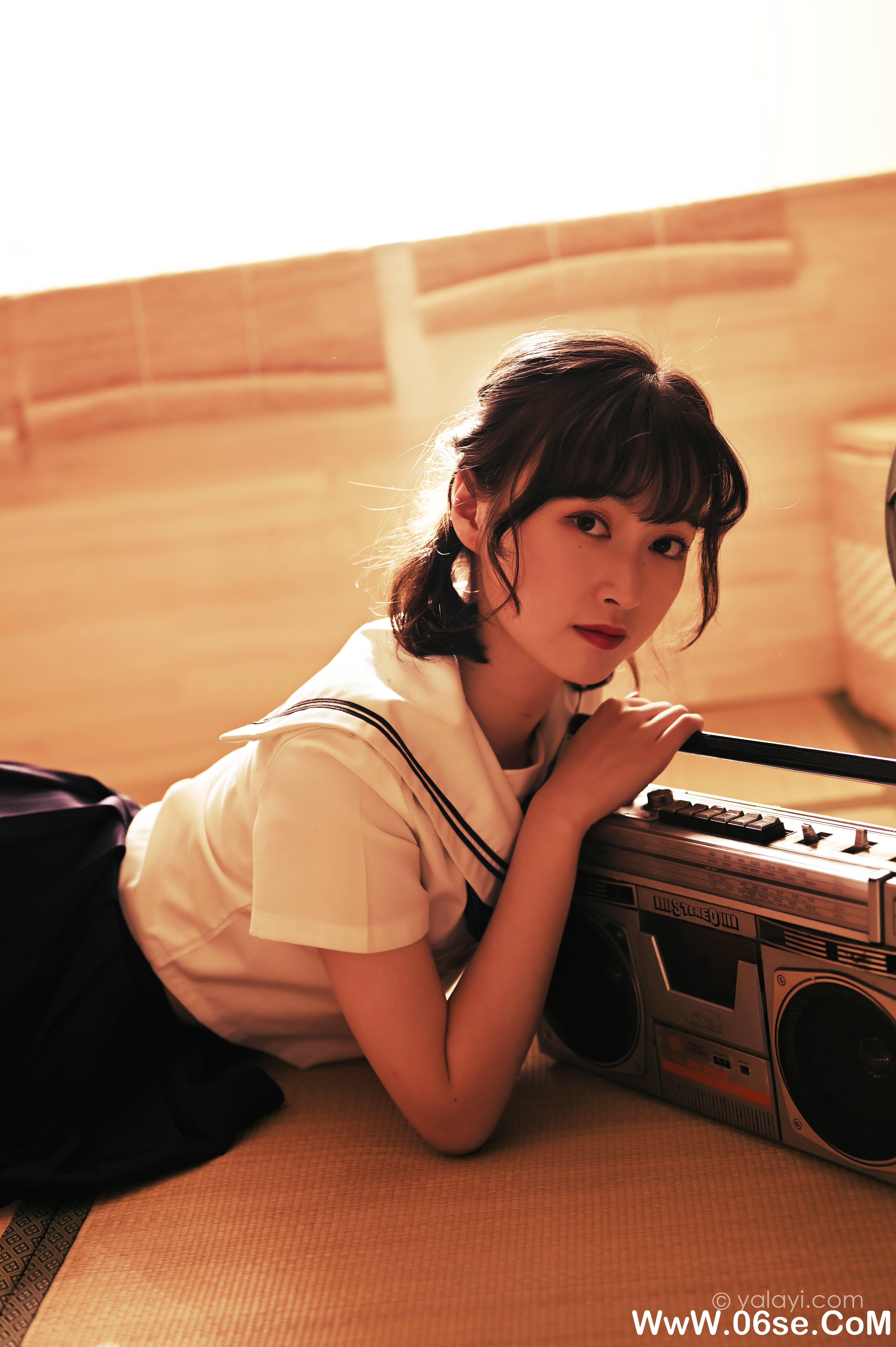图片[8]-[YALAYI雅拉伊] 2021.03.24 NO.776 京京《优等生jk》[42P+1P647M]-六色网
